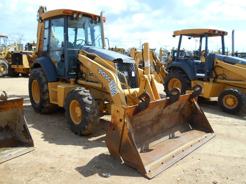 JOHN DEERE 310SG 4X4 LOADER BACKHOE, S/N 961444 (07 YR) MP BUCKET, 24