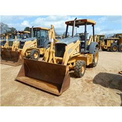 JOHN DEERE 310G 4X4 LOADER BACKHOE, S/N 945395, (05 YR) GP BUCKET, 20" HOE BUCKET, CANOPY, METER REA
