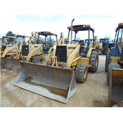 JOHN DEERE 310D 4X4 LOADER BACKHOE, S/N 791638, GP BUCKET, 35" HOE BUCKET, CANOPY, METER READING 7,7