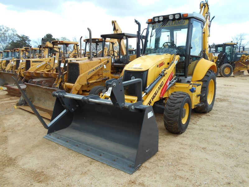NEW HOLLAND B95C 4X4 LOADER BACKHOE, S/N 01387 (15 YR) EXTENDAHOE, GP