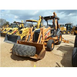 CASE 580N 4X4 LOADER BACKHOE, S/N NDC540527, (12 YR) GP BUCKET, CANOPY, METER READING 1,637 HOURS
