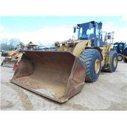 CAT 980G WHEEL LOADER, S/N 2KR03491 (00 YR) GP BUCKET, ECAB W/ AIR, 29.5R25 TIRES
