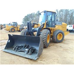 JOHN DEERE 544J WHEEL LOADER, S/N 613496, (07 YR) GP BUCKET, QUICK COUPLER, ECAB W/ AIR, 20.5-25 TIR