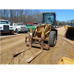 CAT 924GZ WHEEL LOADER, S/N RTA00367 (05 YR) FORKS, ECAB W/AIR, 17.5R25 TIRES, METER READING 4,423 H