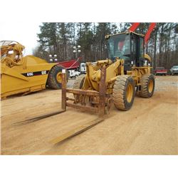 CAT 924G WHEEL LOADER, S/N RTA00448 (05 YR) FORKS, ECAB W/ AIR, 17.5R25 TIRES, METER READING 7,830 H