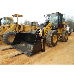 CAT 924G WHEEL LOADER, S/N DA02022 (05 YR), GP BUCKET, FORKS, HYD COUPLER, ECAB W/ AIR, 20.5R-25 TIR