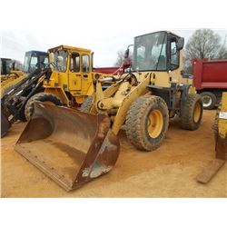 KOMATSU WA180-3 WHEEL LOADER, S/N A80258, GP BUCKET, ECAB, 17.5-25 TIRES, METER READING 1,597 HOURS