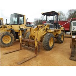 CAT 914G WHEEL LOADER, S/N 9WM01329, FORKS, CANOPY, 17.5X25 TIRES
