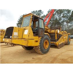 JOHN DEERE 862 MOTOR SCRAPER, S/N 723352, ELEVATING, CANOPY, 29.5-25 TIRES