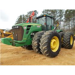 JOHN DEERE 9630 MFWD FARM TRACTOR, S/N 002450 (08 YR) SCRAPER SPECIAL, 4 HYD REMOTES, ECAB W/ AIR, F