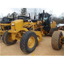 CAT 140M2 MOTOR GRADER, S/N M9D01425 (13 YR) 14' HYD MOLDBOARD W/ TIP CONTROL, SCARIFIER, ACCUMULATO