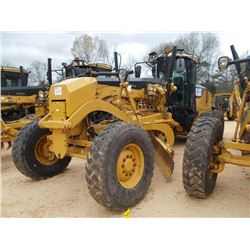 CAT 140M VHP MOTOR GRADER, S/N B9D00821 (08 YR) 14' HYD MOLDBOARD W/TIP CONTROL, SCARIFIER, ACCUMULA