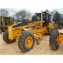 VOLVO G930B MOTOR GRADER, S/N 0S576082 (13 YR) 14' HYD MOLDBOARD W/ TIP CONTROL, ECAB W/ AIR, 14.00-