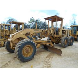 CAT 12G MOTOR GRADER, S/N 61M1726, 12' MOLDBOARD, SCARIFIER, CANOPY, 14.00-24 TIRES