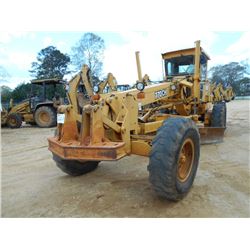 JOHN DEERE 770CH MOTOR GRADER, S/N 565914, 14' BLADE W/TIP CONTROL, SCARIFIER, ECAB W/ AIR, 14.00-24