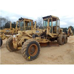 GALION T500C MOTOR GRADER, S/N ID-6-10561, 12' MOLDBOARD, SCARIFIER, CAB, 14.00-24 TIRES, METER READ