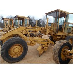 CAT 120G MOTOR GRADER, S/N 87V06458, 12' HYD MOLDBOARD W/TIP CONTROL, ECAB W/AIR, 13.00-24 TIRES