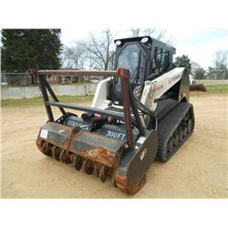 TEREX PT-100G GRINDER, S/N DWS00516 (12 YR) TRACK TYPE, GRINDING HEAD, ECAB W/AIR, METER READING 909