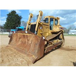 CAT D8N CRAWLER TRACTOR, S/N 5TJ01757, SEMI-U BLADE W/ TILT, SYSTEM 1 U/C, DIFF STEER, ECAB W/ AIR, 