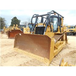 CAT D6T XL CRAWLER TRACTOR, S/N GMK01130 (12 YR) SEMI-U BLADE W/ TILT, REAR RIPPER, DIFF STEER, ECAB
