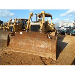 CAT D6R XW SERIES II CRAWLER TRACTOR, S/N AEP00402 (04 YR) SEMI-U-BLADE W/ TILT, DIFF STEER, CANOPY,
