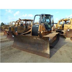 CASE 1150K CRAWLER TRACTOR, S/N NCDC11068 (13 YR) 6 WAY BLADE, ECAB W/AIR, SWEEPS, REAR SCREEN, METE