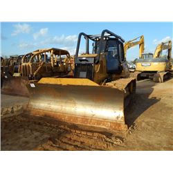 CAT D6K2 LGP CRAWLER TRACTOR, S/N RST01372 (15 YR) 6 WAY BLADE, ECAB W/ AIR, SWEEPS, SIDE & REAR SCR