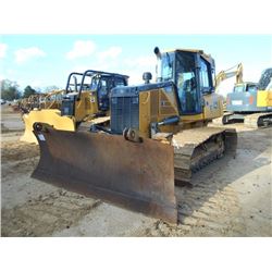 JOHN DEERE 700K LGP CRAWLER TRACTOR, S/N 240688 (13 YR) 6 WAY BLADE, ECAB W/AIR, METER READING 2,040