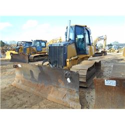 JOHN DEERE 700J LGP CRAWLER TRACTOR, S/N 158783 (08 YR) 6 WAY BLADE, ECAB W/AIR, METER READING 7,280