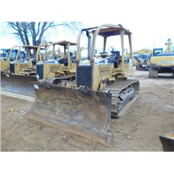 CAT D5C CRAWLER TRACTOR, S/N 9DL0226, 6 WAY BLADE, CANOPY, SWEEPS, METER READING 6,327 HOURS