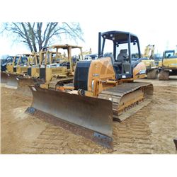 CASE 850L CRAWLER TRACTOR, S/N NBDC80104 (11 YR) 6 WAY BLADE, CANOPY, REAR SCREEN, METER READING 1,4