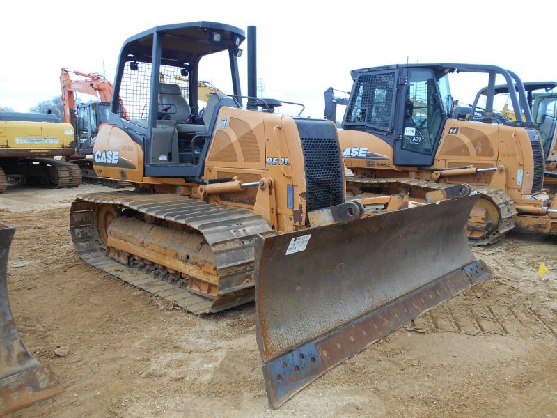 Case 850l Rails CASE 850L CRAWLER TRACTOR, S/N NBDC80104 (11 YR) 6 WAY BLADE, CANOPY ...
