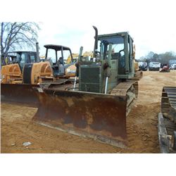 CASE 1150E CRAWLER TRACTOR, S/N JAK0012510, 6 WAY BLADE, ECAB, REAR WINCH, METER READING 3,128 HOURS