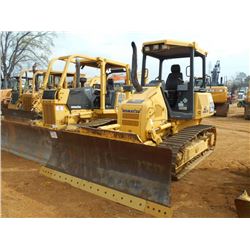 KOMATSU D37EX-22 CRAWLER TRACTOR, S/N 60267 (11 YR) 6 WAY BLADE, CANOPY, METER READING 2,057 HOURS
