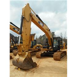 CAT 329EL HYDRAULIC EXCAVATOR, S/N PLW00938 (12 YR) 10'6" STICK, 45" BUCKET, THUMB, ECAB W/AIR, METE