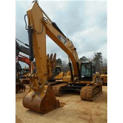 CAT 329DL HYDRAULIC EXCAVATOR, S/N JHJ00461 (10 YR) 10' 7" STICK, 48" BUCKET, THUMB, ECAB W/ AIR, ME