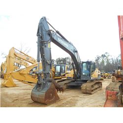 VOLVO EC250DL HYDRAULIC EXCAVATOR, S/N 00210288 (13 YR) 10' STICK, 48" BUCKET, HYD THUMB, ECAB W/ AI