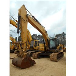 CAT 324DL HYDRAULIC EXCAVATOR, S/N JJG01181 (09 YR) 9' 8" STICK, 50" BUCKET, HYD QUICK COUPLER, ECAB