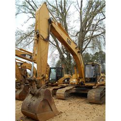 CAT 322L HYDRAULIC EXCAVATOR, S/N 9RL00708, 11' 10" STICK, 48" BUCKET, ECAB W/ AIR, METER READING 10