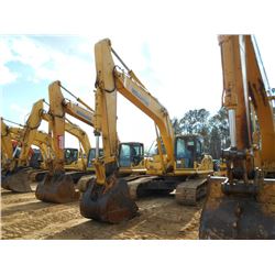 KOMATSU PC220LC HYDRAULIC EXCAVATOR, S/N A88355 (07 YR) 10' STICK, 42" BUCKET, METER READING 9,920 H