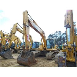 KOMATSU PC220LC-8 HYDRAULIC EXCAVATOR, S/N A88802 (09 YR) STANDARD STICK, 54" BUCKET, ECAB W /AIR