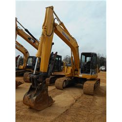 KOMATSU PC138USLC HYDRAULIC EXCAVATOR, S/N 1119 (03 YR) 7' 6" STICK, 24" BUCKET, THUMB, ECAB W/ AIR,