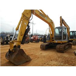 KOBELCO 135SR LC-1E HYDRAULIC EXCAVATOR, S/N YH04-03543, 9' 6" STICK, 42" BUCKET, THUMB, AUX HYD, EC