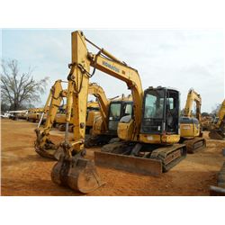 KOMATSU PC78US-6 MINI HYDRAULIC EXCAVATOR, S/N 4808 (03 YR) 7' 6" STICK, 35" BUCKET, AUX HYD, BACKFI