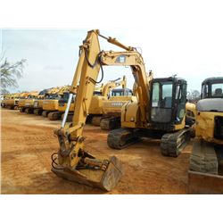 CAT 308CCR HYDRAULIC EXCAVATOR, S/N KCX00247 (03 YR) 6' STICK, 48" BUCKET, AUX HYD, ECAB W/ AIR, MET