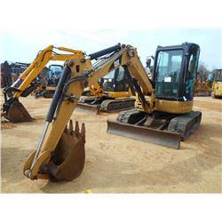 CAT 304C CR HYDRAULIC EXCAVATOR, S/N FPK01113 (06 YR) 4' 10" STICK, 22" BUCKET. AUX HYD, ECAB W/ AIR