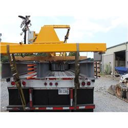BRIDGE CRANE, (2) HARRINGTON 1 TON HOIST, (2) 39.5 OF BRIDGE BEAM, (1) ROYCE 17'10" H X50'L STRUCTUR