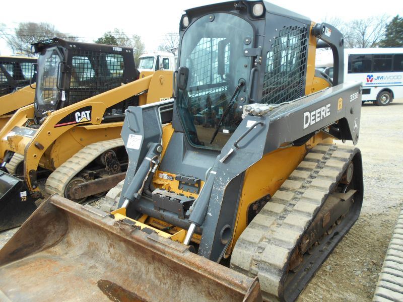 JOHN DEERE 333E SKID STEER LOADER, S/N 251311, TRACK TYPE, GP BUCKET