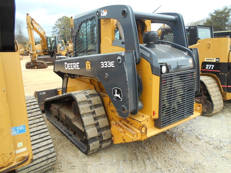 JOHN DEERE 333E SKID STEER LOADER, S/N 251311, TRACK TYPE, GP BUCKET