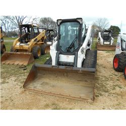 BOBCAT T750 HIGH-FLOW SKID STEER LOADER, S/N 612223, (2013 YR) HIGH-FLOW, TRACK TYPE, 2 SPEED , ECAB
